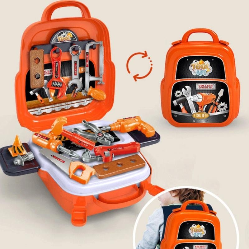 Gardening Tools For Toddlers - 76HF Kinder-Werkzeug-Set, Kleinkind-Werkzeug-Set, Kinder-Werkzeugkasten, Spielzeug, Bohrer,