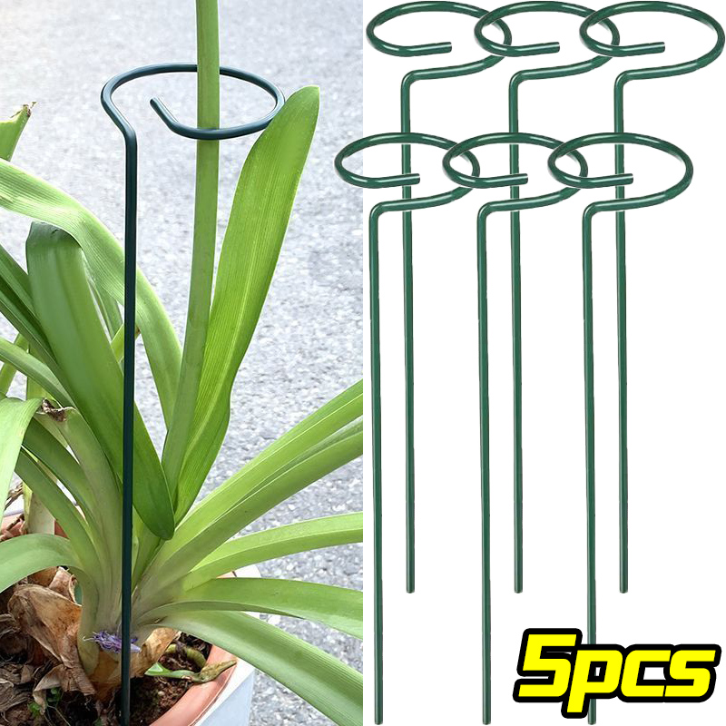 Gardening Tools Hoe - 1/10 stücke Garten Unterstützung Stake Ring