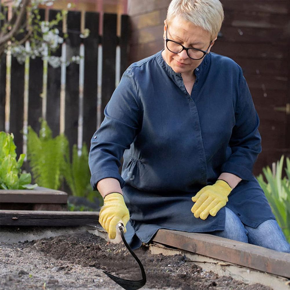 Gardening Tools Hoe - Landwirtschaftliche Geräte: Dreieckige Grabenhacke für den