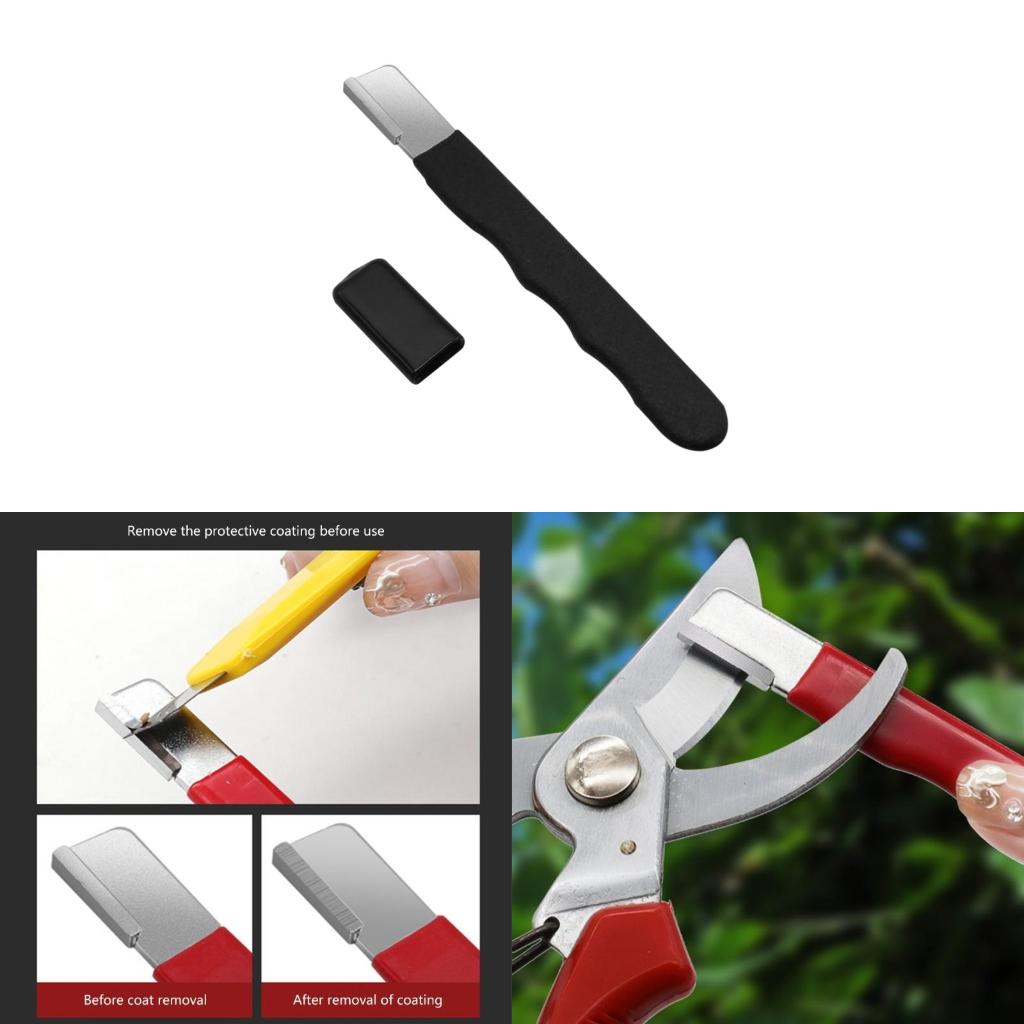 Gardening Tools Description - Taschenschärfer, Küchenwerkzeugschärfer, Gartenwerkzeugschärfer, Legierungsmaterial, Scherenschärfer für