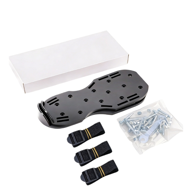 Gardening Tools Description - U55D Grasbelüfter-Schuhe mit verstellbaren Klettbändern und