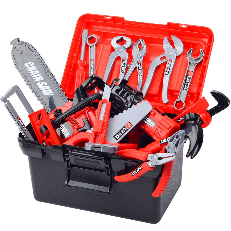 Gardening Tools For Toddlers - Kinder-Werkzeugset Rollenspiel-Bohrmaschine Spielzeug-Schraubendreher Werkzeugkasten, Konstruktions-Set zum