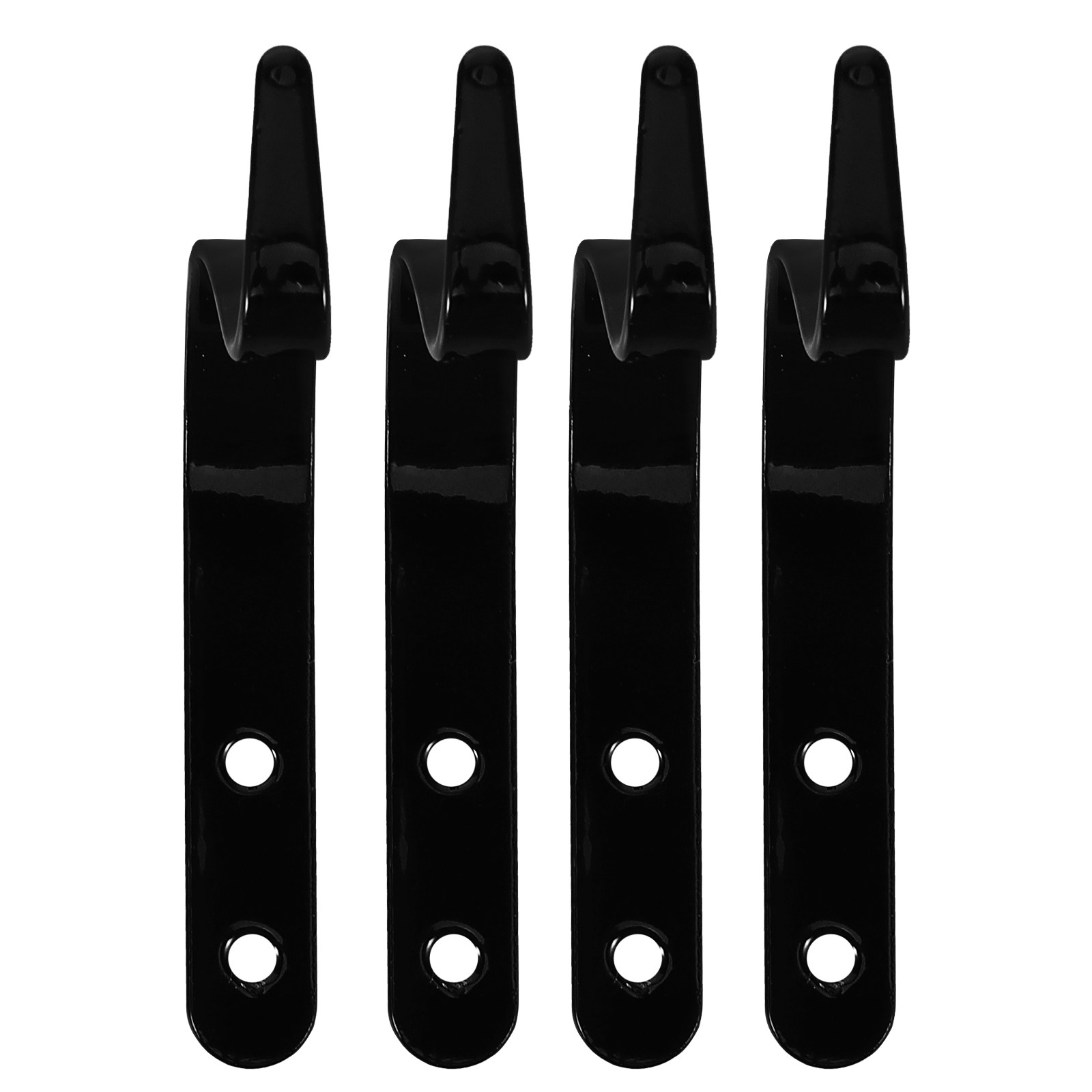 Gardening Tools Heavy Duty - 4 Stück Eisen-Wandhaken, Hängepflanzenhalterung, Rustikale Schwerlast-Werkzeughalterung