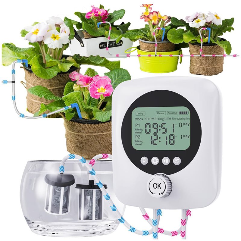 Automatic Plant Waterer - ALIM-For 30 Topfpflanzen, automatischer Pflanzenbewässerer mit