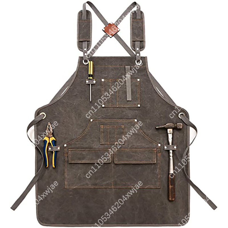 Gardening Tools Logo - Robuste Leinenschürze mit individuellem Logo für