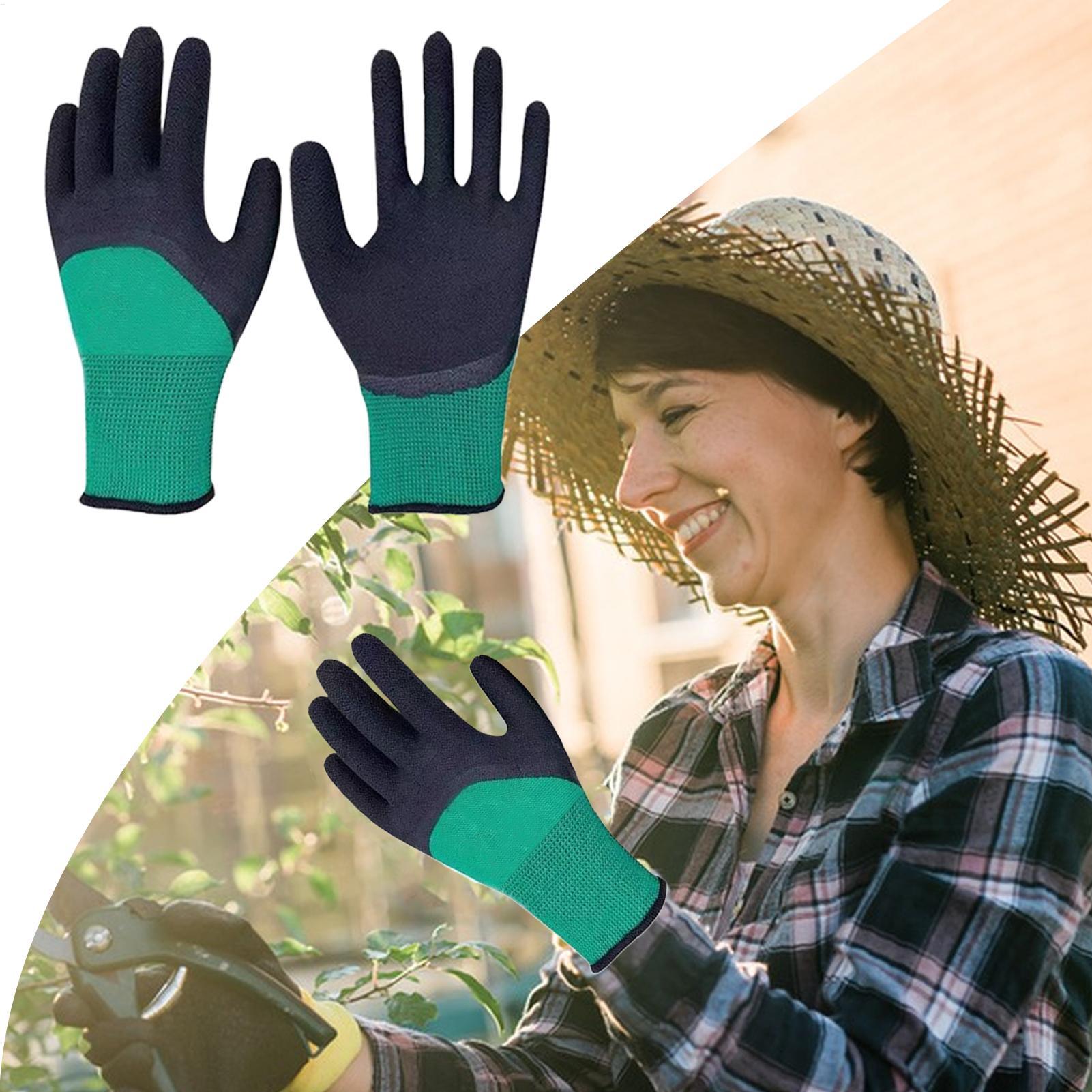 Garden Gloves Thorn Proof - Dornensichere Gartenarbeitshandschuhe, atmungsaktive Gummihandschuhe, durchstichfest zum
