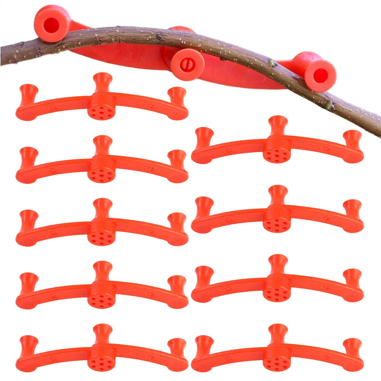 Gardening Tools Lowes - 10 Stück Pflanzen-Trainingsclips, Baumzweig-Zieher, Low-Stress-Training-Clips, Obstbaum-Bonsai-Formwerkzeuge,