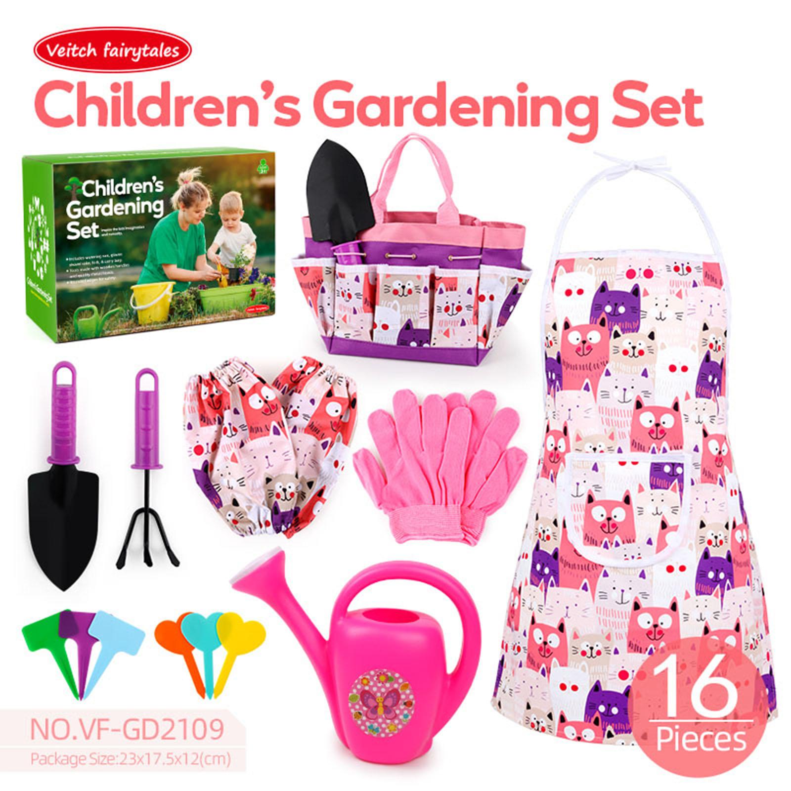 Kinder-Gartenwerkzeug-Set mit  – Gardening Tools For Toddlers Bewertung und Preis
