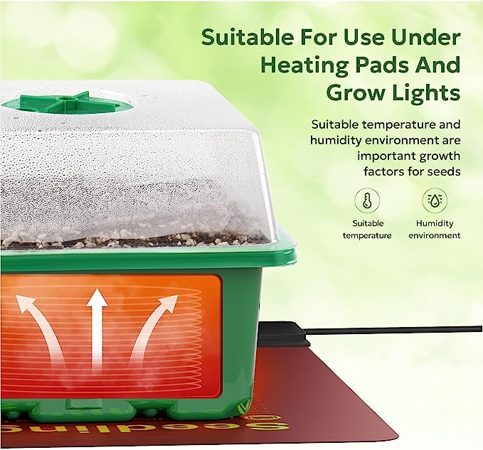 4er Packung mit 40 Gittern Sam – Seed Starter Trays Bewertung und Preis