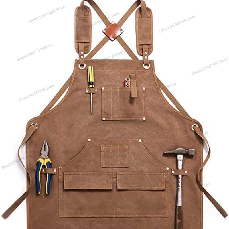 Verstärkte Leinenschürze mit I – Gardening Tools Logo Bewertung und Preis