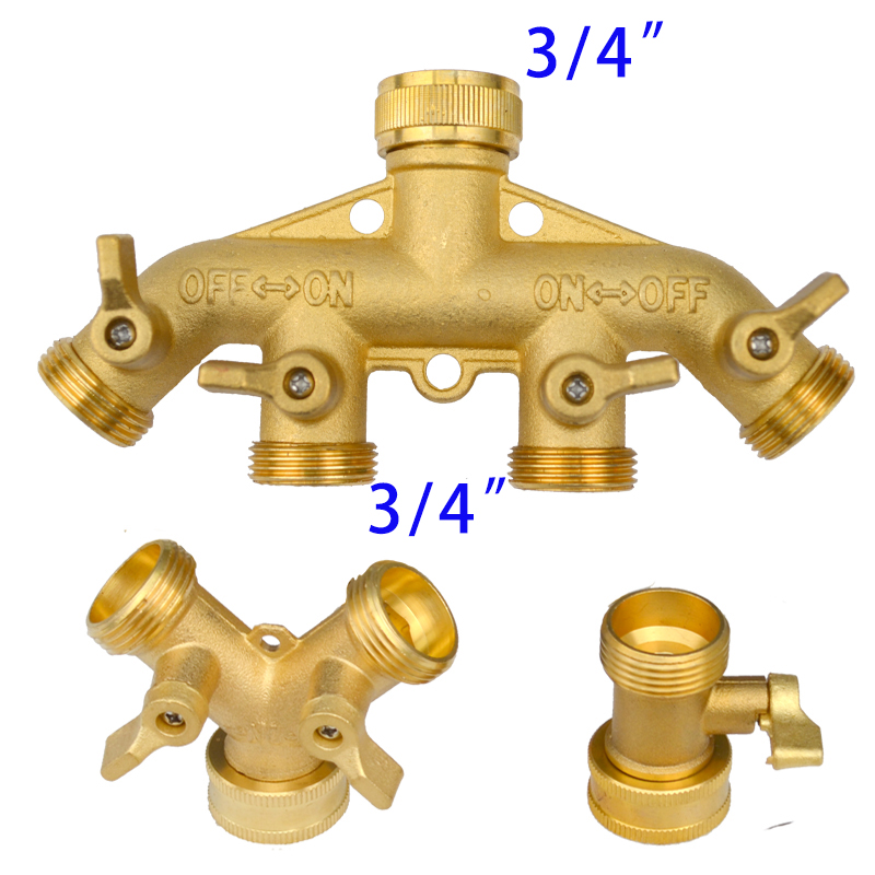 Robuster Messing-2–2-4-Wege-Sp – Gardena Hose Comfort Bewertung und Preis