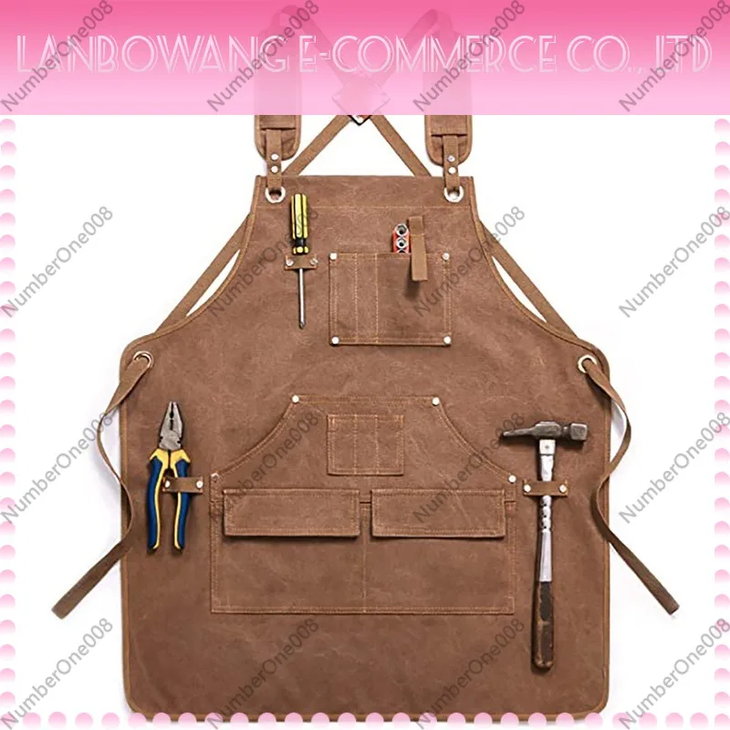 Verstärkte Leinwand-Arbeitssch – Gardening Tools Logo Bewertung und Preis