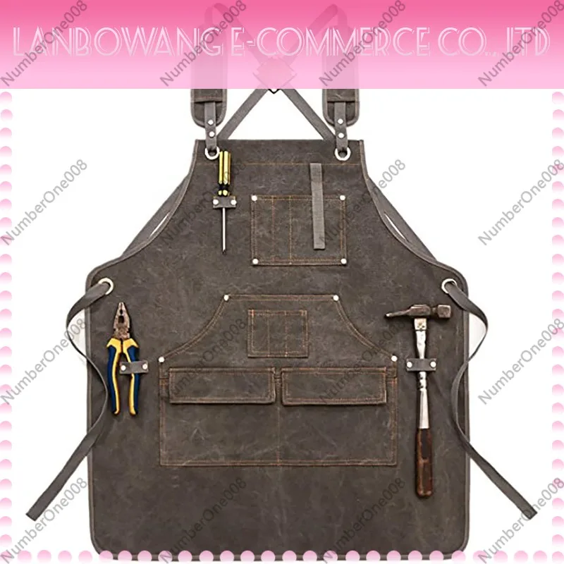 Verstärkte Leinwand-Arbeitssch – Gardening Tools Logo Bewertung und Preis
