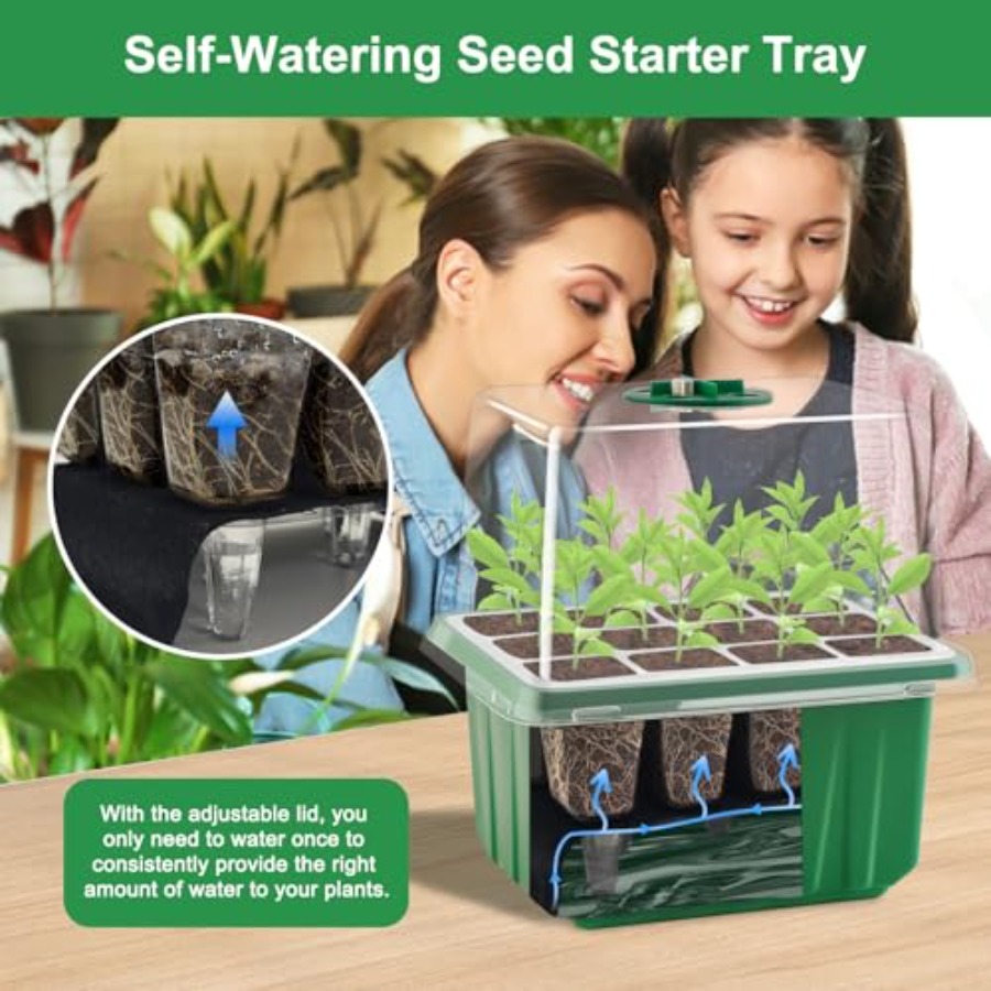 Anzuchtschale mit Beleuchtung, – Seed Starter Trays Bewertung und Preis