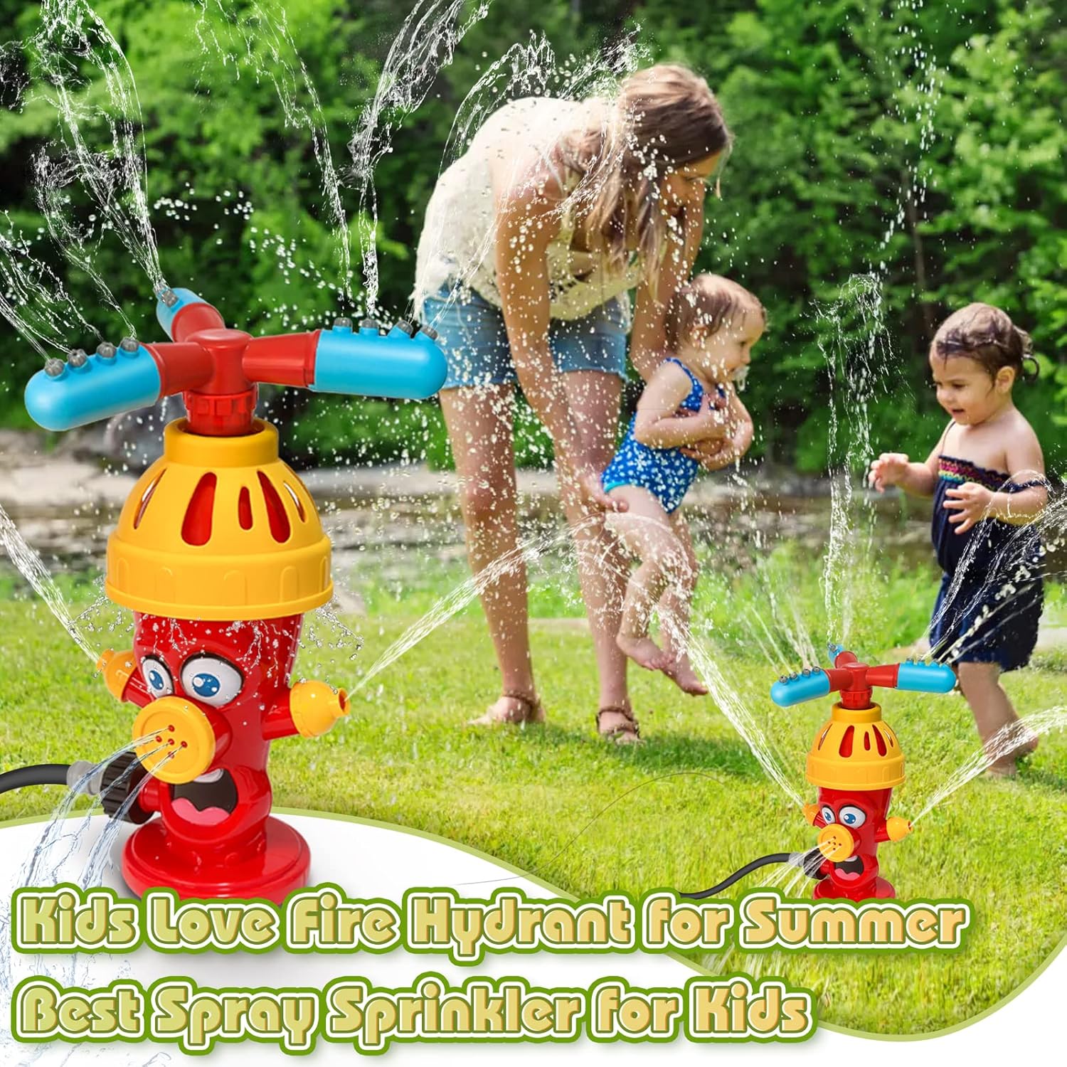 Hydrant-Sprinkler-Wasserspielz – Gardening Tools Cartoon Bewertung und Preis