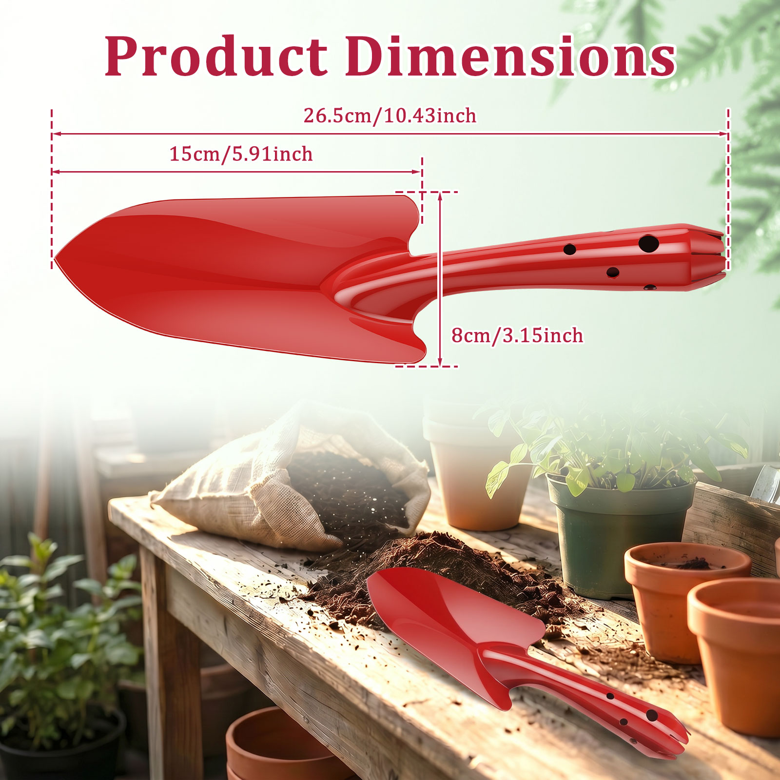 Gartenkelle Rostbeständige Met – Gardening Tools Hoe Bewertung und Preis