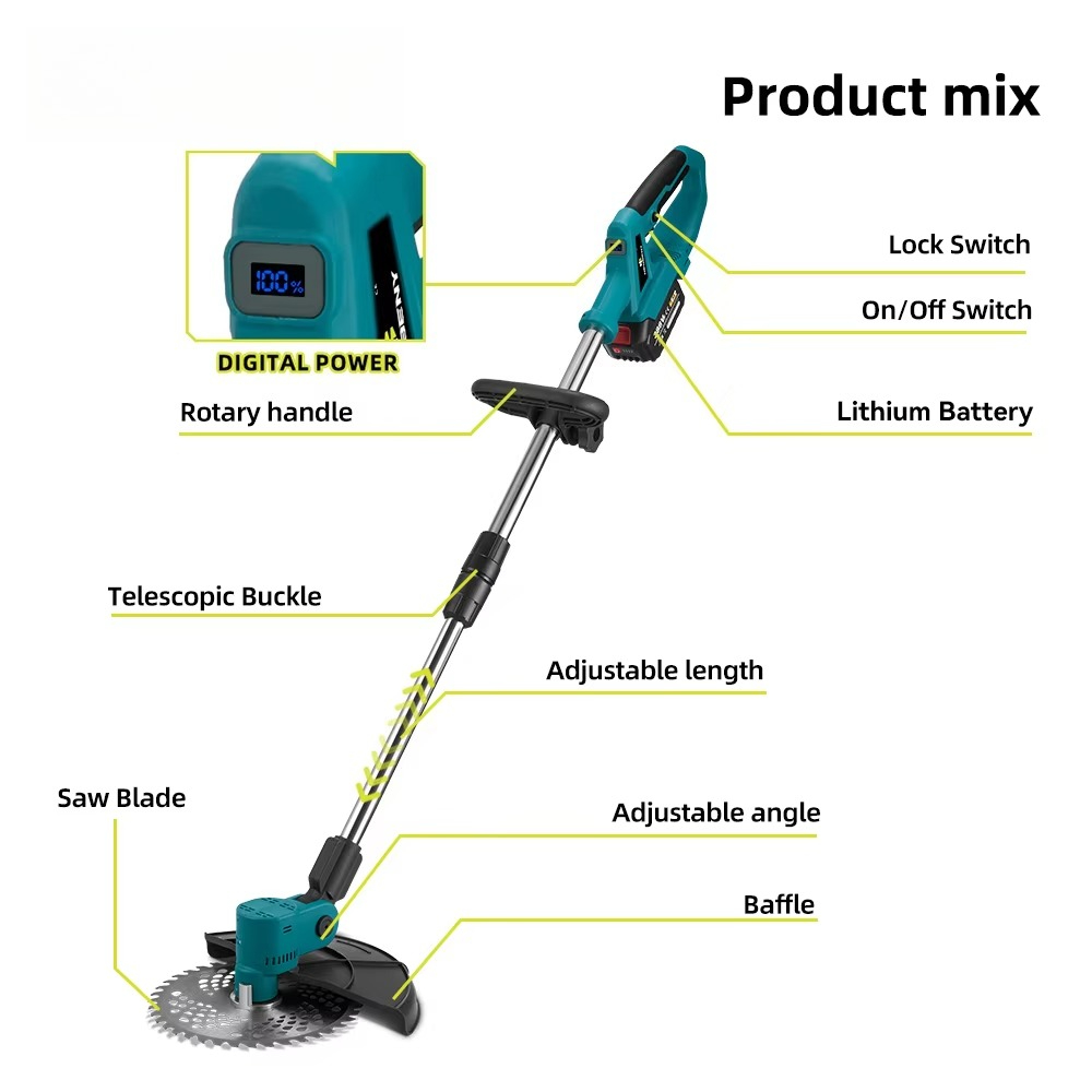 4000W Elektrischer Rasenmäher  – Gardening Tools Electric Bewertung und Preis