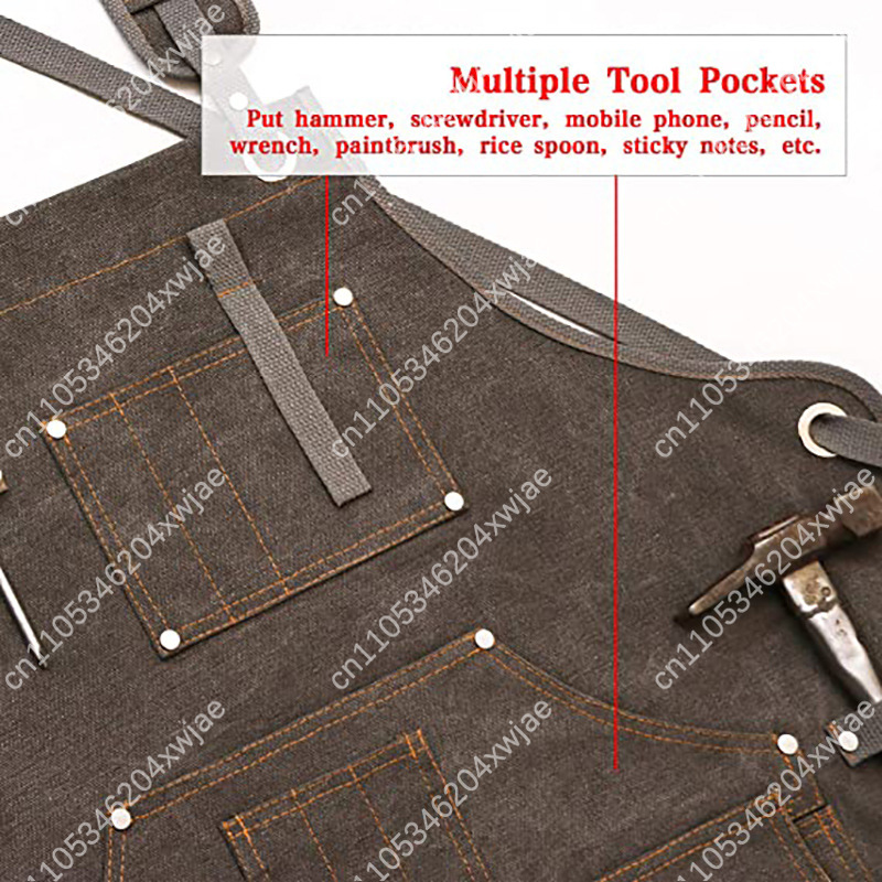 Robuste Leinenschürze mit indi – Gardening Tools Logo Bewertung und Preis