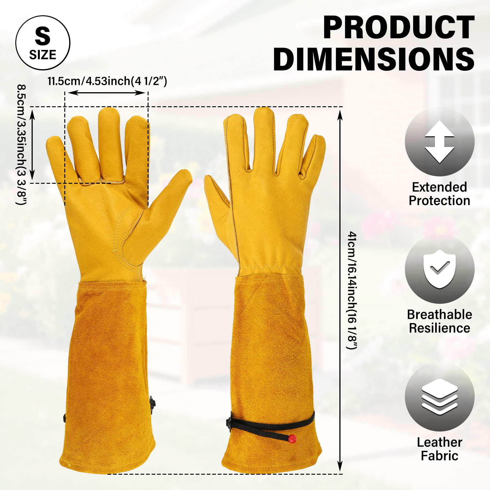 Lange Gartenhandschuhe aus Led – Garden Gloves Thorn Proof Bewertung und Preis
