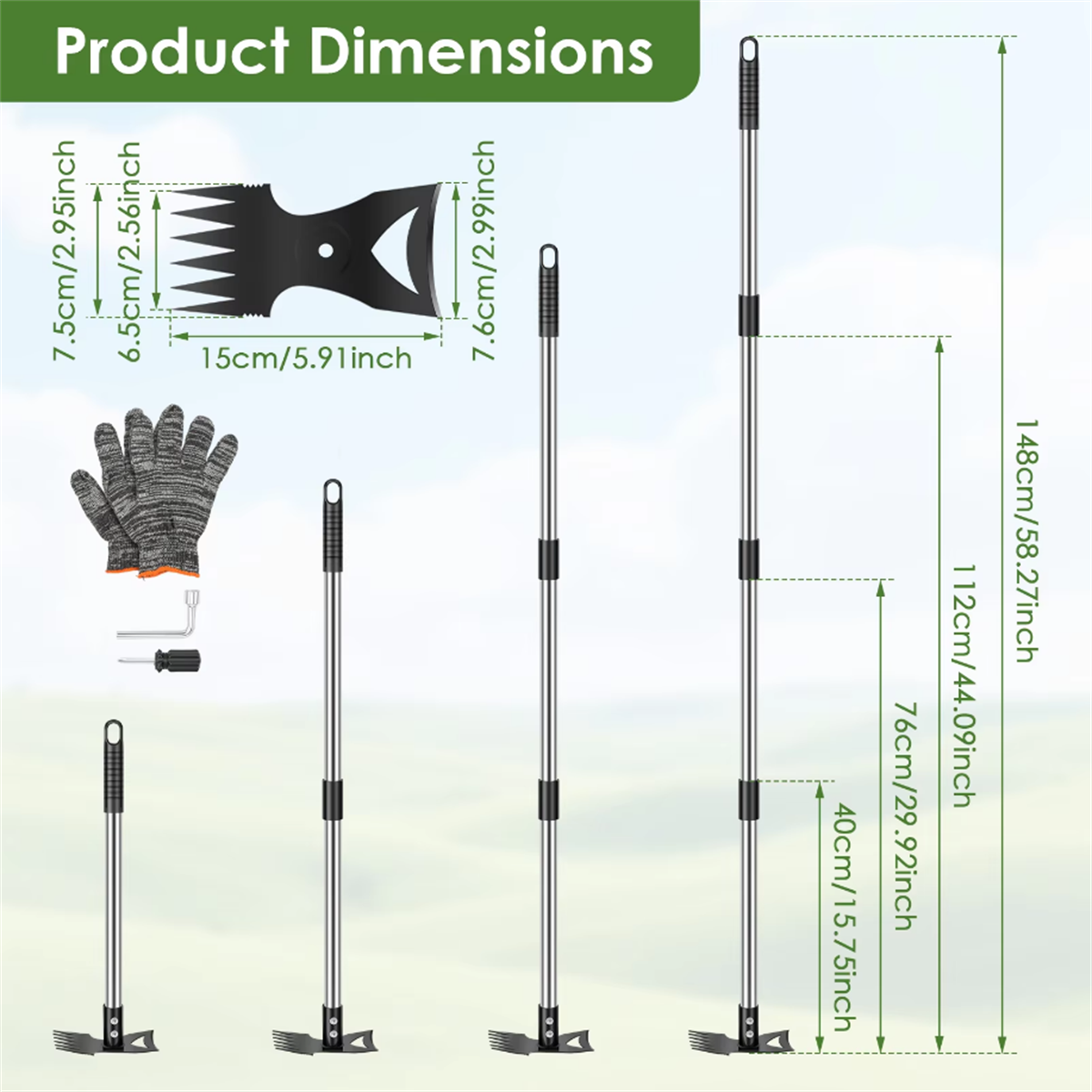 Doppelfunktions-Hacke Unkrautj – Gardening Tools Hoe Bewertung und Preis