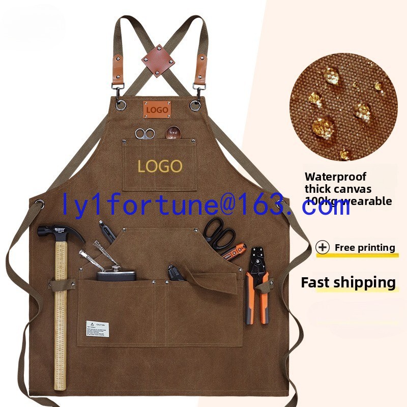 Dicke, wasserdichte Schürze au – Gardening Tools Logo Bewertung und Preis