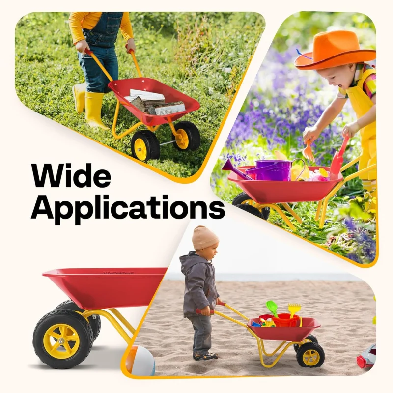 Kinder-Schubkarre mit Gartenwe – Gardening Tools For Toddlers Bewertung und Preis