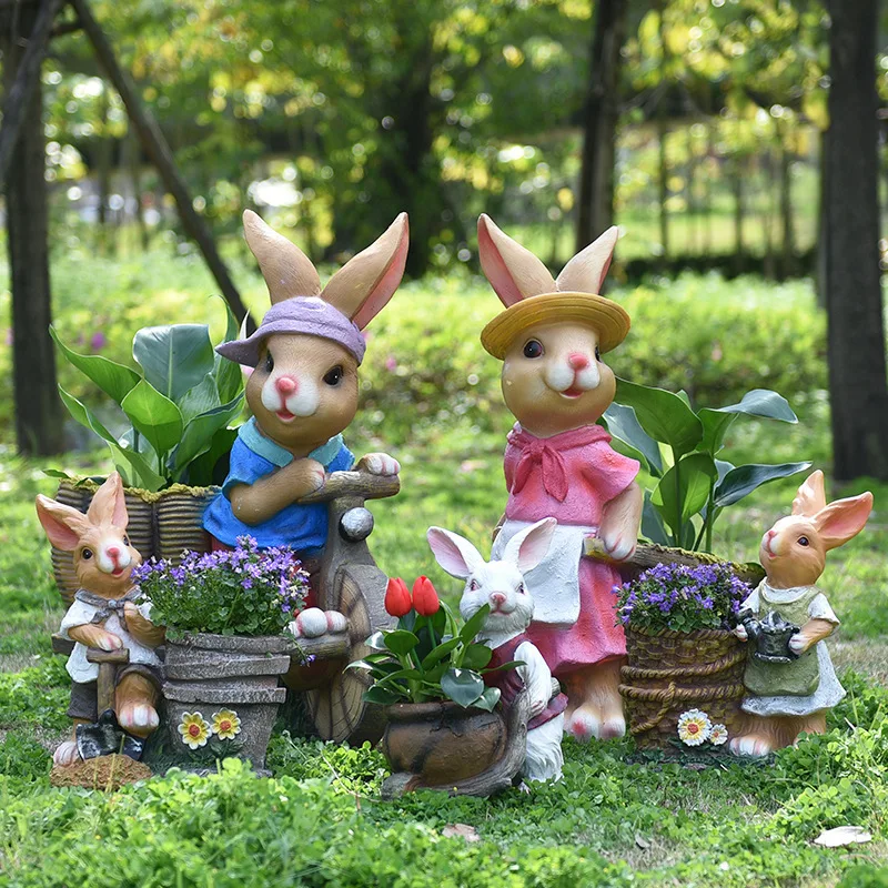 Cartoon Kaninchen Blumentopf T – Gardening Tools Cartoon Bewertung und Preis