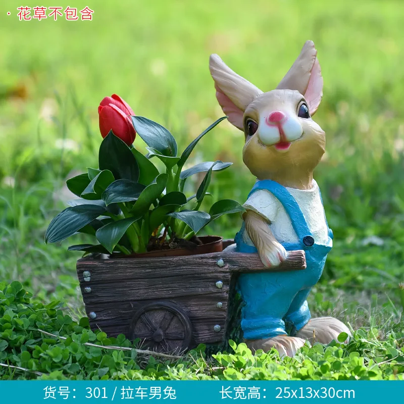 Cartoon Kaninchen Blumentopf T – Gardening Tools Cartoon Bewertung und Preis
