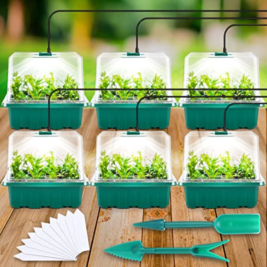 Anzuchtschale mit Licht, 6-tei – Seed Starter Trays Bewertung und Preis