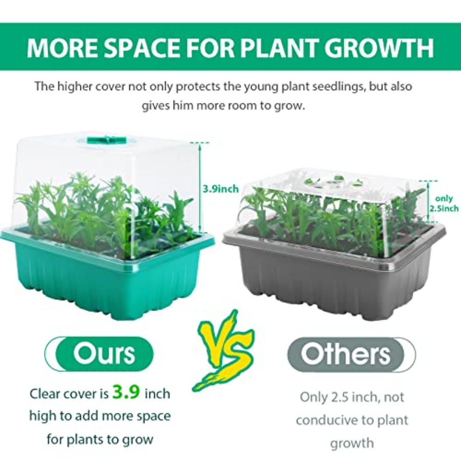 Anzuchtschale mit Licht, 6-tei – Seed Starter Trays Bewertung und Preis
