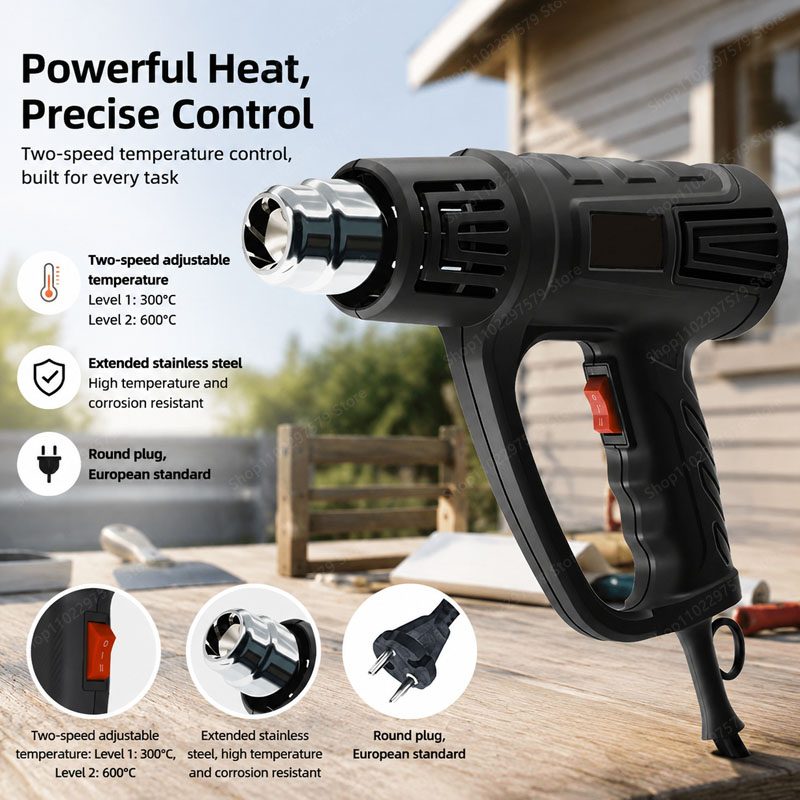 1380W Heißluftpistole mit eins – Gardening Tools Lowes Bewertung und Preis